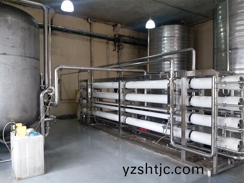 廣東(dong)某某酒廠30m3ph純水係統