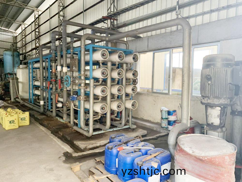 槑州某某紙業80m3ph除鹽水係統現(xian)場(chang)圖片