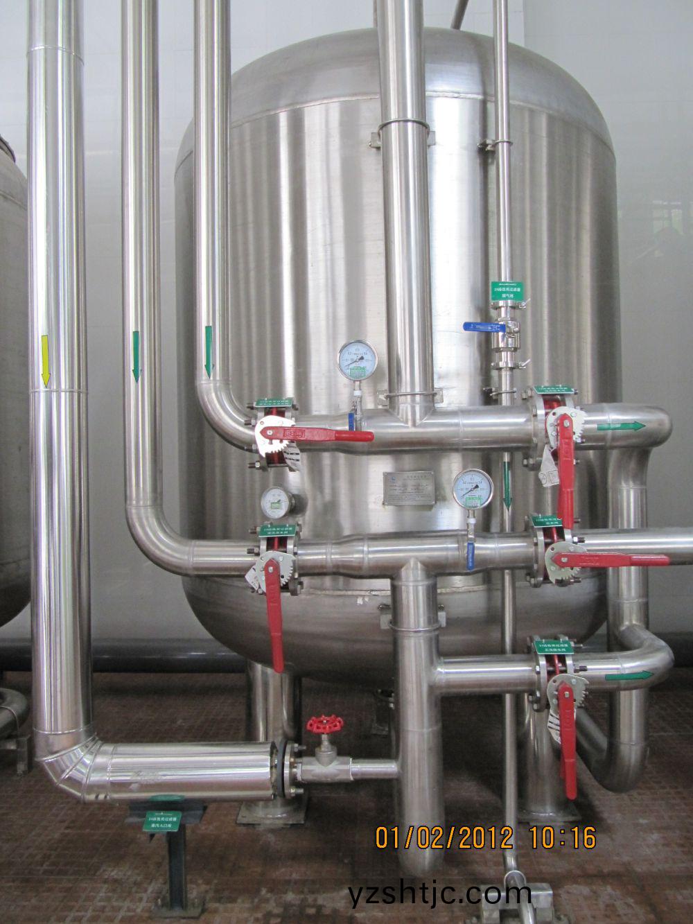 飲料廠20m3ph純(chun)水係統