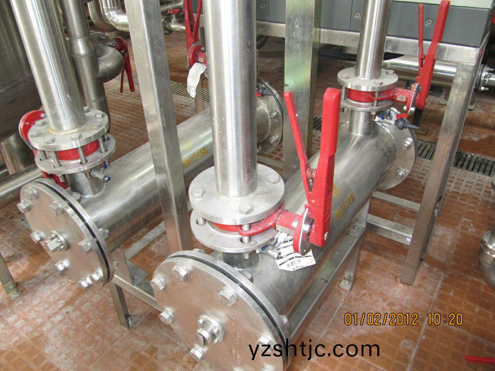 飲料廠(chang)20m3ph純水係統