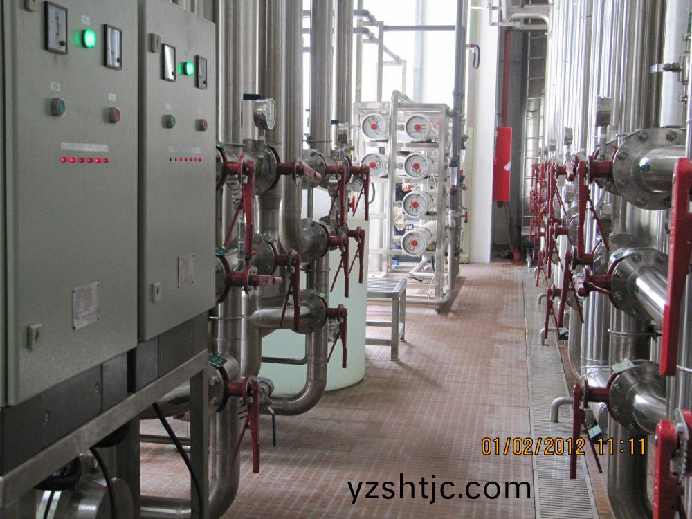 飲料廠20m3ph純(chun)水係統