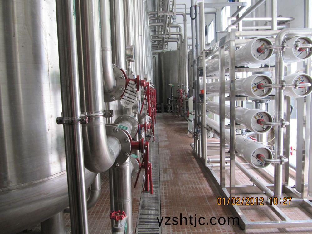 飲料廠20m3ph純水係統